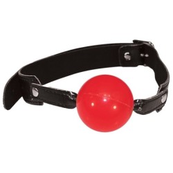 S&M Solid Red Ball Gag